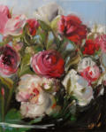 Artiste: Virginie RESSY Titre: Les roses de février