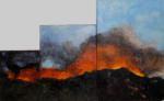 Artiste: Alys HACQUARD Titre: Le volcan